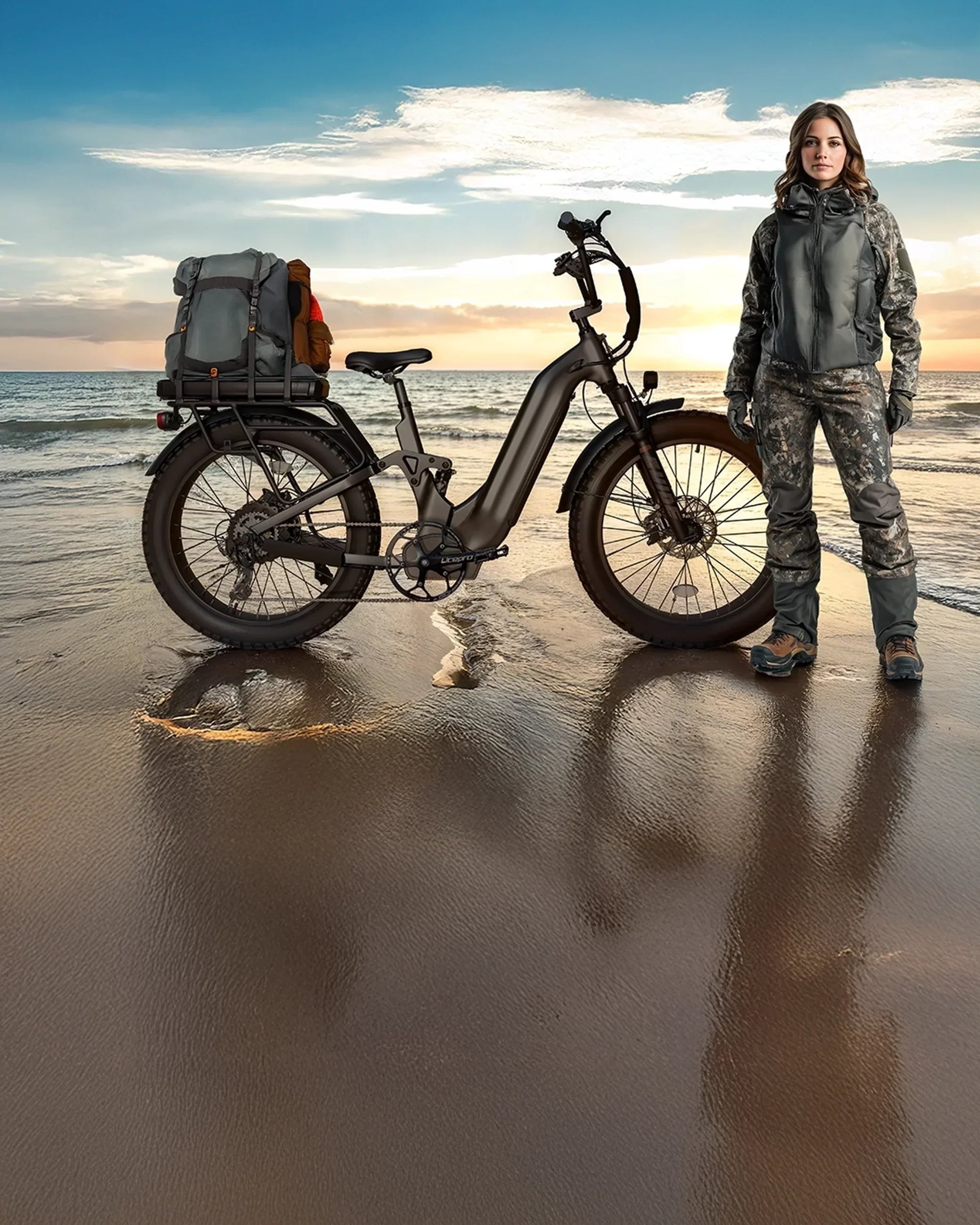 Wired Warrior ebike in Graphite color