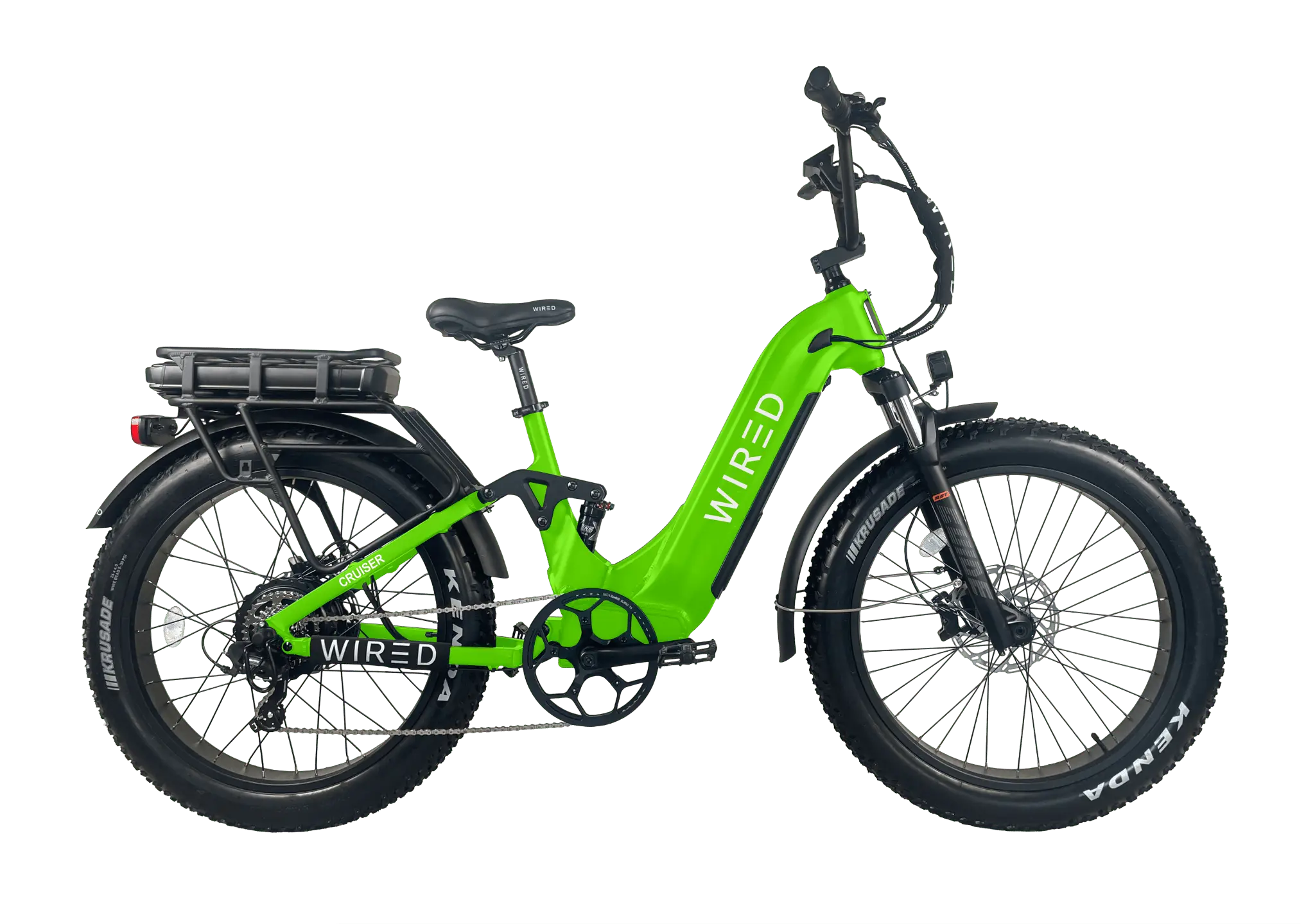 elektrofahrrad cruiser WIRED Cruiser 60V Step-Thru Electric Bike | 3000W Dual Suspension UL2849
