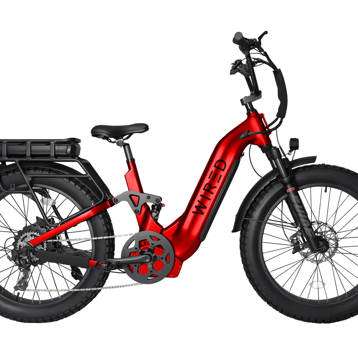 wildfire electric bicycle Wired Scout 72V Step-Thru Bike | 2000W Motor 5000W Peak Color:Shale-Ivy My First Lululemon Everywhere 031523event style ebike