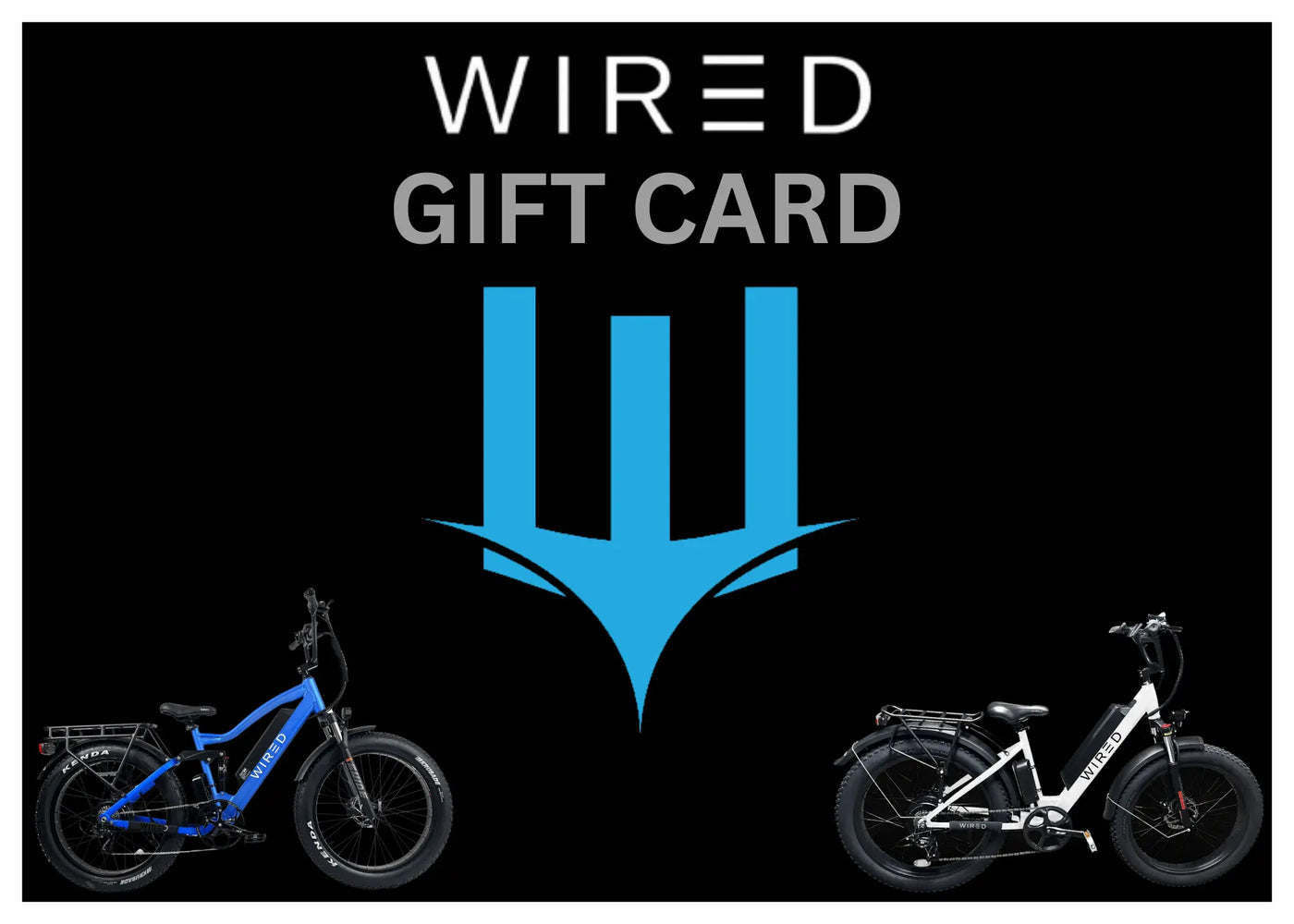 Wired EBikes Gift Card ($500) Wired Ebikes