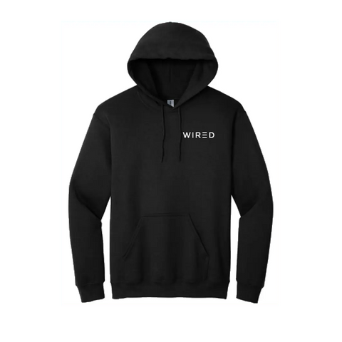 Wired Hoodie - Black front