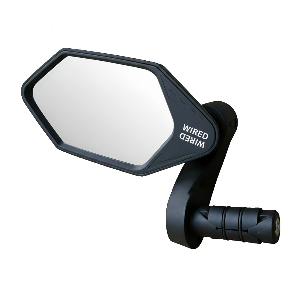 Wired mirror for left side